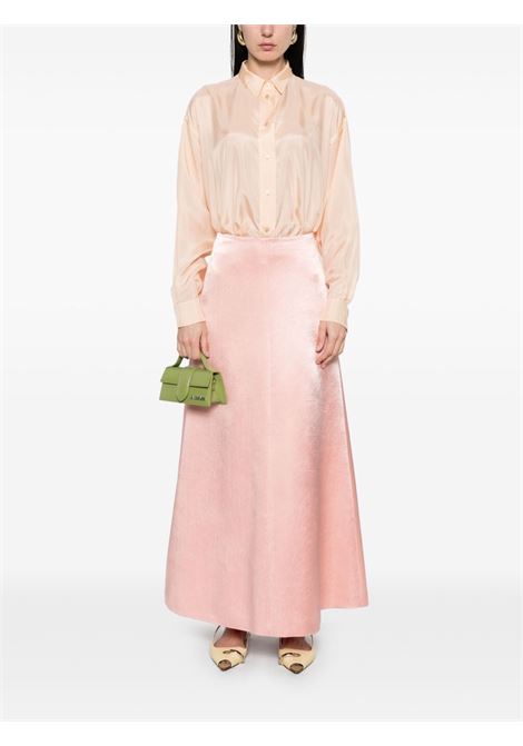 Camicia in seta in rosa chiaro Philosophy Di Lorenzo Serafini - donna PHILOSOPHY DI LORENZO SERAFINI | 020121160165